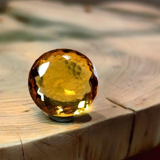 天然黄水晶戒面 商品图6