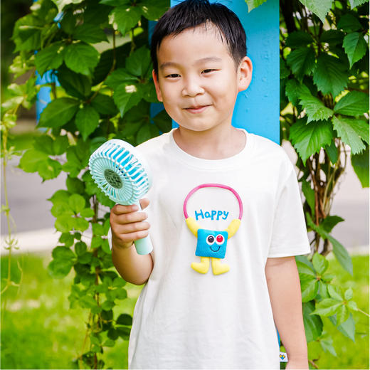 咔哒心系列亲子文化衫儿童款 商品图2