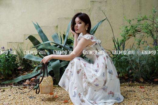 【门店同款】ENJOY夏季浪漫-小飞袖打揽连衣裙 157501401 商品图4