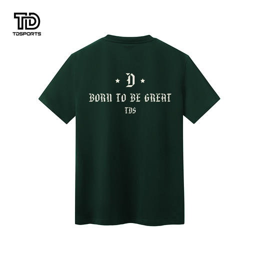 tdsports唐代运动国潮潮牌字母印花2024年夏季新款上衣T恤短袖 商品图4