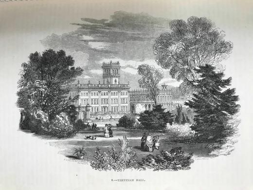 约19世纪后期 大英帝国风光图集（卷4） 百余幅精美版画插图 真皮精装16开 商品图5