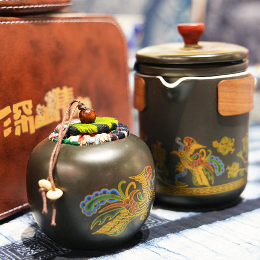 深山集市·彩蝶茶具旅行装礼盒 商品图4