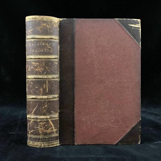 1874年 麦考莱勋爵《评论与历史随笔集》 真皮精装32开 商品图0
