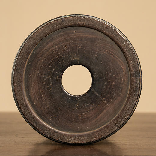 民国 紫檀诗文笔筒 商品图3