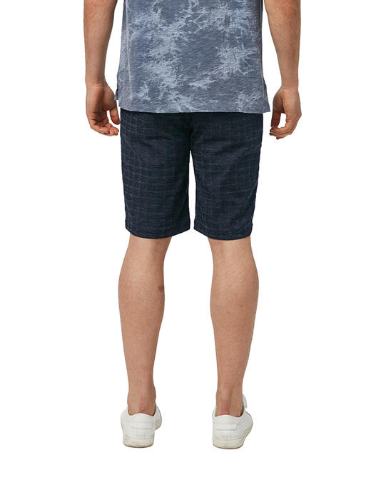 callisto藏青色聚酯纤维混纺休闲裤 SNCPW088NA 商品图2