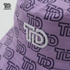 tdsports新款印花紫色渔夫帽四季防晒遮阳帽子百搭休闲 商品缩略图8