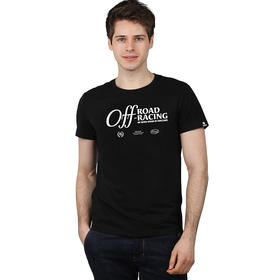 自由基地简约越野文化设计印花图案夏季短袖T恤衫户外休闲青年服 NMT-2127