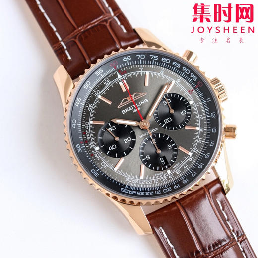 百年灵新款航空计时系列 B01计时男士机械腕表 Navitimer 1 B01 Chronograph迭代款无疑是地道的航空计时腕表 商品图1