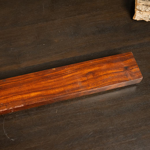 红木嵌竹雕喜上眉梢镇纸 商品图3