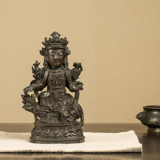 清 铜菩萨像 商品图0