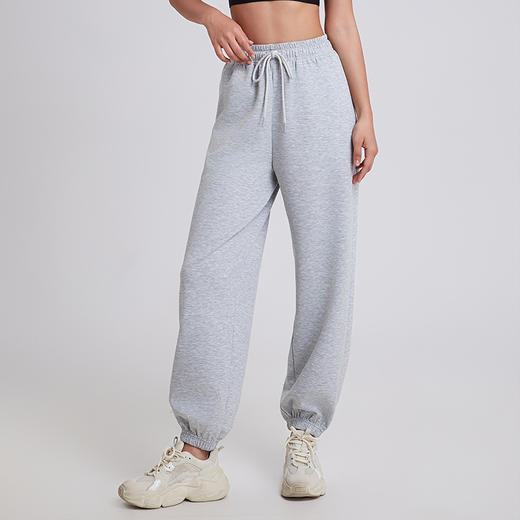 跃牌【瑜见伽人系列】宽松高腰运动长裤束脚显瘦百搭瑜伽裤跑步休闲健 身瑜伽服YZ5080 商品图2