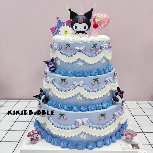 【网红卡通库洛米三层创意蛋糕】 商品图0