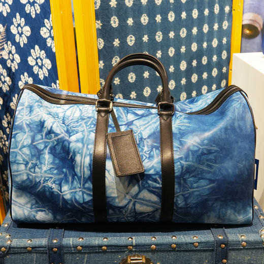 深山集市·扎染羊皮旅行包 商品图0