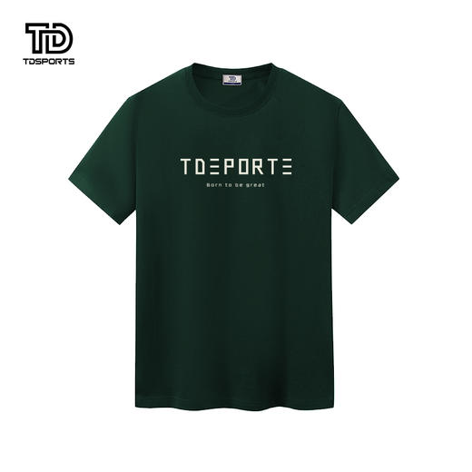 tdsports唐代运动国潮潮牌字母印花2024年夏季新款上衣T恤短袖 商品图2