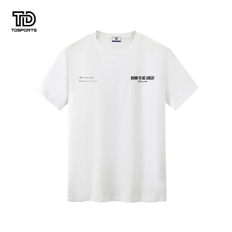 tdsports唐代运动国潮潮牌字母印花2024年夏季新款上衣T恤短袖