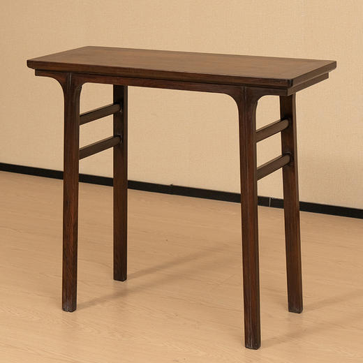 清 红木插肩榫一柱香平头案 商品图4