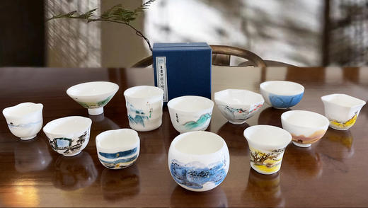 三峡博物馆 巴渝十二景单杯（12杯） 商品图3