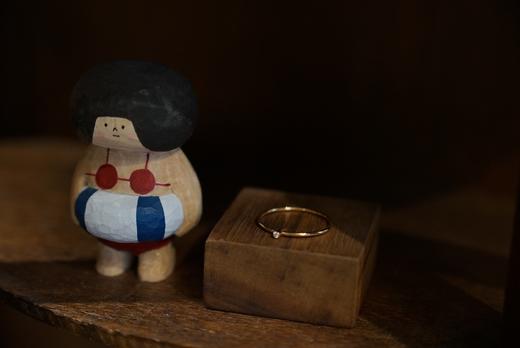 T O I L E  圆形镂空戒指​(Round Dia Ring R204) 商品图1