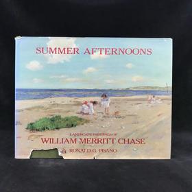 夏日午后：威廉·梅里特·蔡斯风景画集 88幅彩色37幅黑白插图 精装大16开