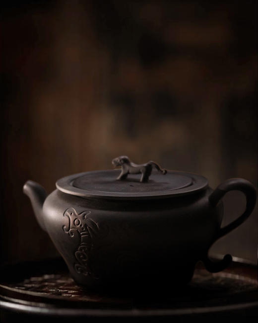 虎钮錞于便携式茶具 商品图5