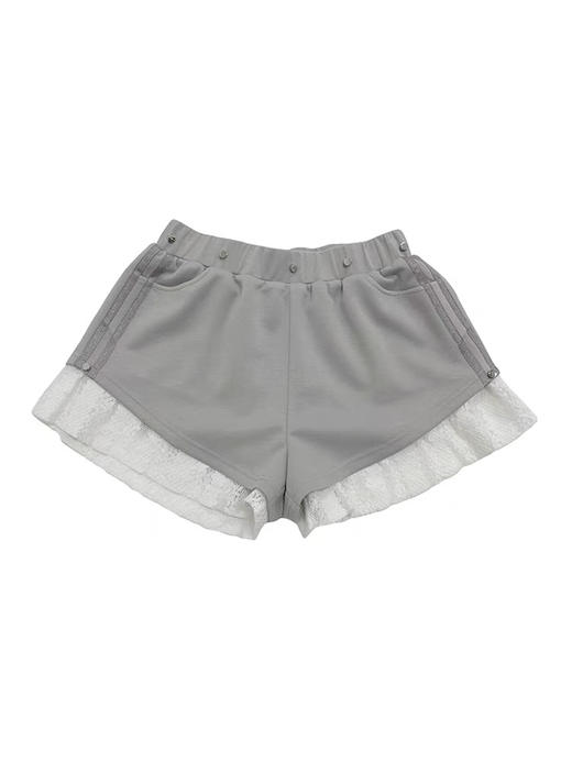 蕾丝拼接短裤 商品图2