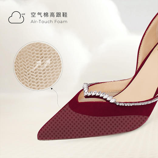 7or9婚鞋—空气棉高跟鞋初雪/霞光 商品图7