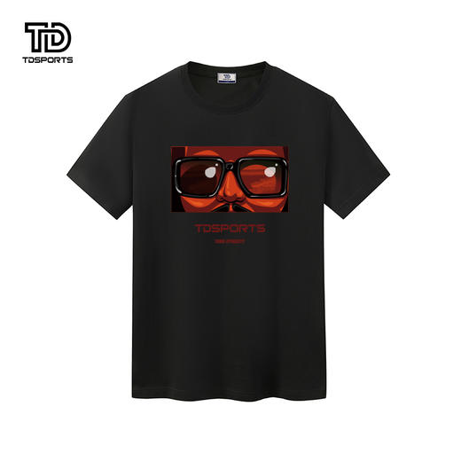 tdsports唐代运动国潮风潮牌卡通印花2024年夏季新款上衣T恤短袖 商品图2