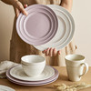 摩登主妇釉下彩碗碟套装家用2024新款陶瓷饭碗盘子菜盘高级感餐具 商品缩略图2