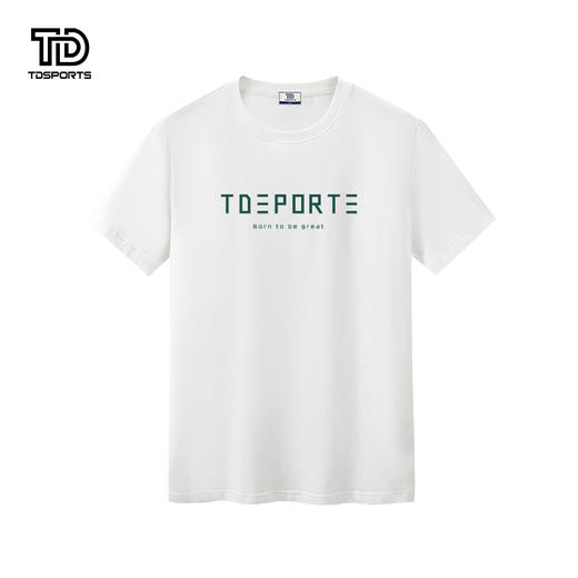 tdsports唐代运动国潮潮牌字母印花2024年夏季新款上衣T恤短袖 商品图1