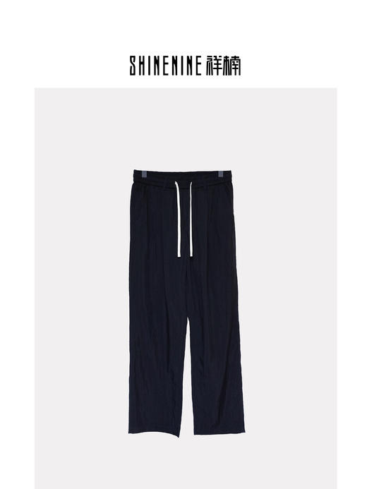 419432499极简直筒休闲裤 商品图0