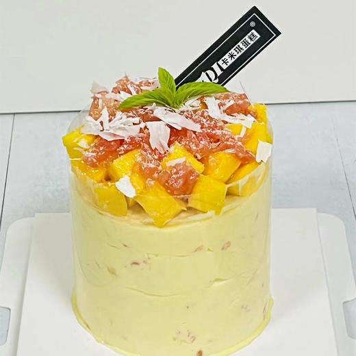 杨枝甘露口味奶油蛋糕 商品图0