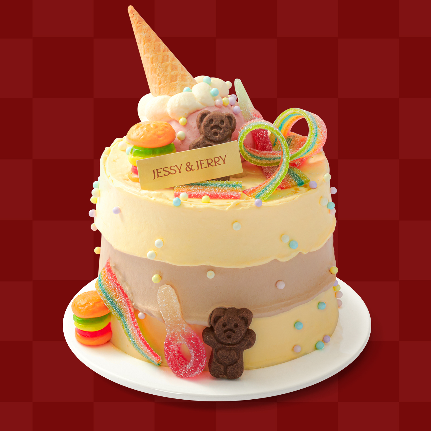 ⚜️蜜瓜焦糖甜筒蛋糕