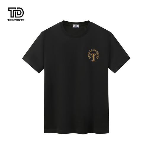 tdsports唐代运动国潮风潮牌字母印花2024年夏季新款上衣T恤短袖 商品图2