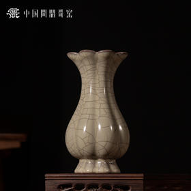 问鼎哥窑致巧款百财瓶