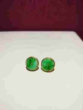 1F泰源丰翡翠耳钉
