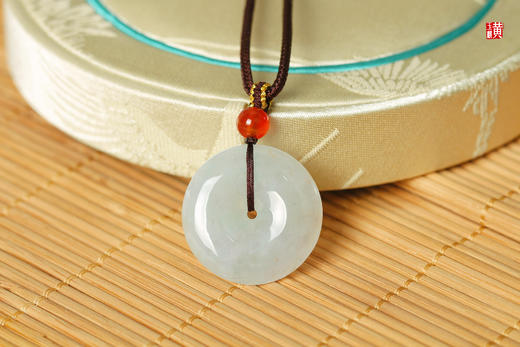 天然翡翠平安扣吊坠  配精美挂绳 商品图3