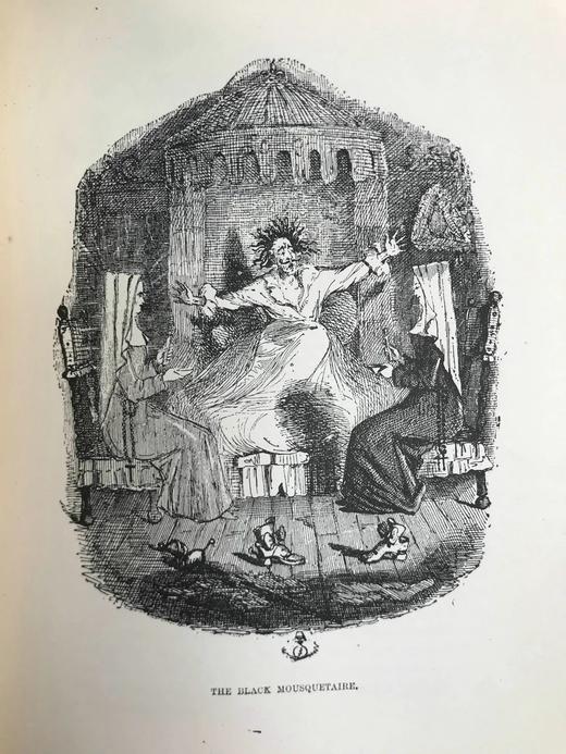 约19世纪后期 英格斯比传奇故事集 克鲁克香克、里奇等名家18幅插图 漆布精装32开 商品图13