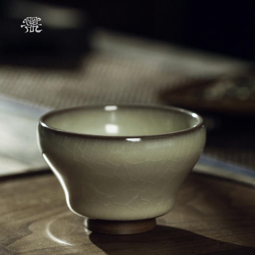 问鼎哥窑致巧款精工天雪杯 商品图0