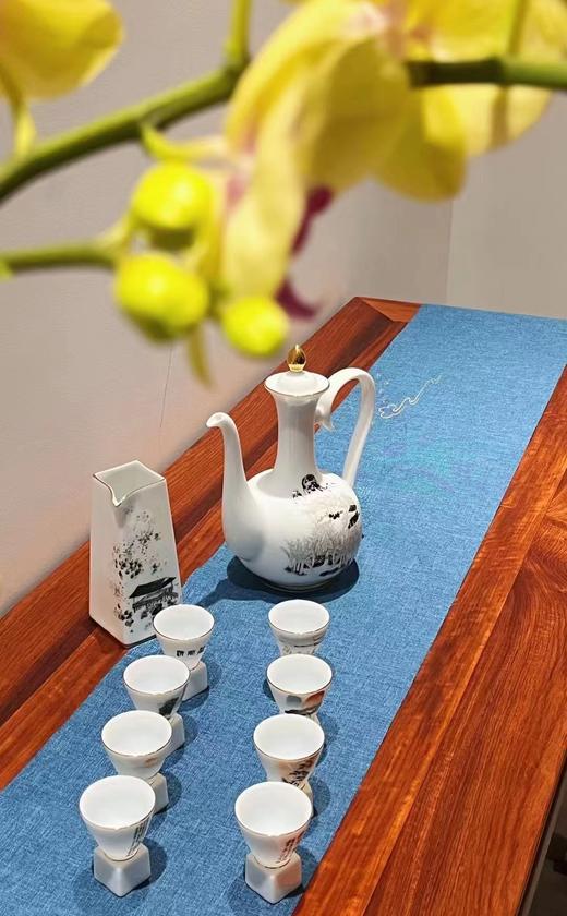 齐白石山水十二条屏酒具套装 商品图6