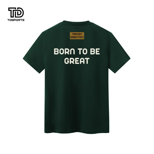 tdsports唐代运动国潮潮牌字母印花2024年夏季新款上衣T恤短袖 商品图5