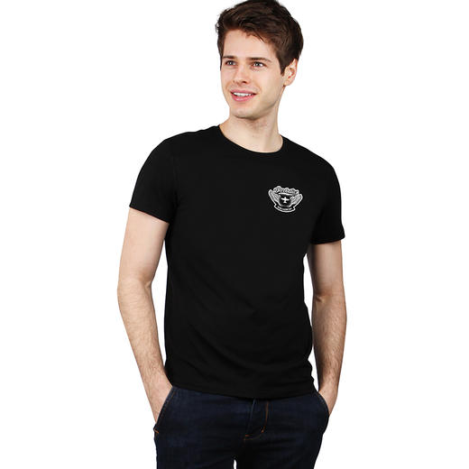 自由基地夏季战术风图案印花飞行短袖T恤新疆棉透气吸汗半袖男女T NMT-2128 商品图0