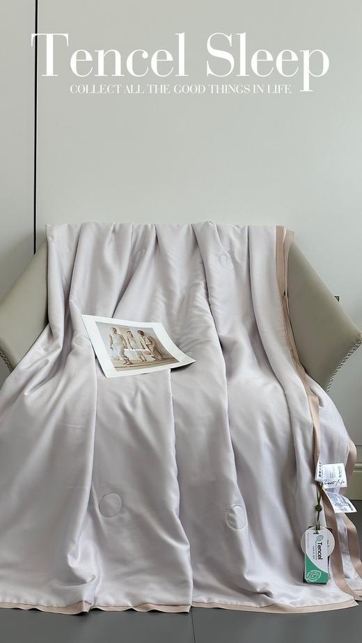 自然醒极简天丝夏被可机洗100%兰精天丝凉爽夏凉被空调被亲肤透气CY 商品图13