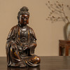 清 铜洒金自在观音像 商品缩略图4
