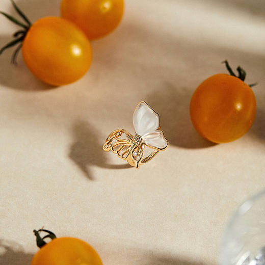 Garden of Eden 伊甸园系列 | 水晶蝴蝶戒指 商品图3