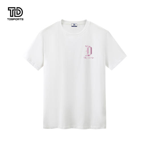 tdsports唐代运动国潮风潮牌字母印花2024年夏季新款上衣T恤短袖 商品图2