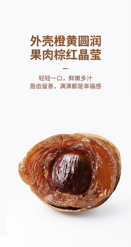 神农金康 桂圆干250g  原生态真滋补 喝护家人健康 商品图1