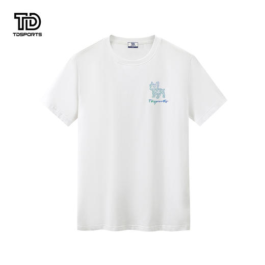 tdsports唐代运动国潮风潮牌卡通印花2024年夏季新款上衣T恤短袖 商品图4