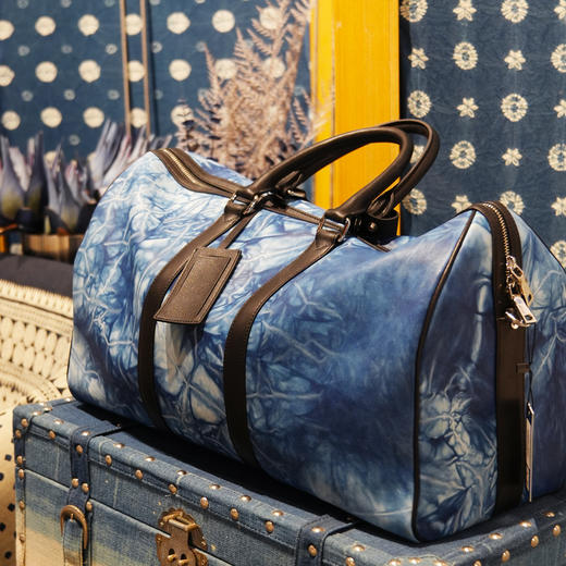 深山集市·扎染羊皮旅行包 商品图3