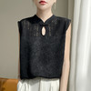 纤束马新中式精纺羊毛盘扣背心 NG-911 商品缩略图4