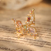 Manreya玛芮雅“彩蝶幻境”蝴蝶水晶戒指 商品缩略图4
